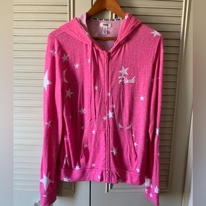 VS PINK LOUNGEWEAR HOODIE. Size M SMALL DEFECT LOOK AT ALL PICS
